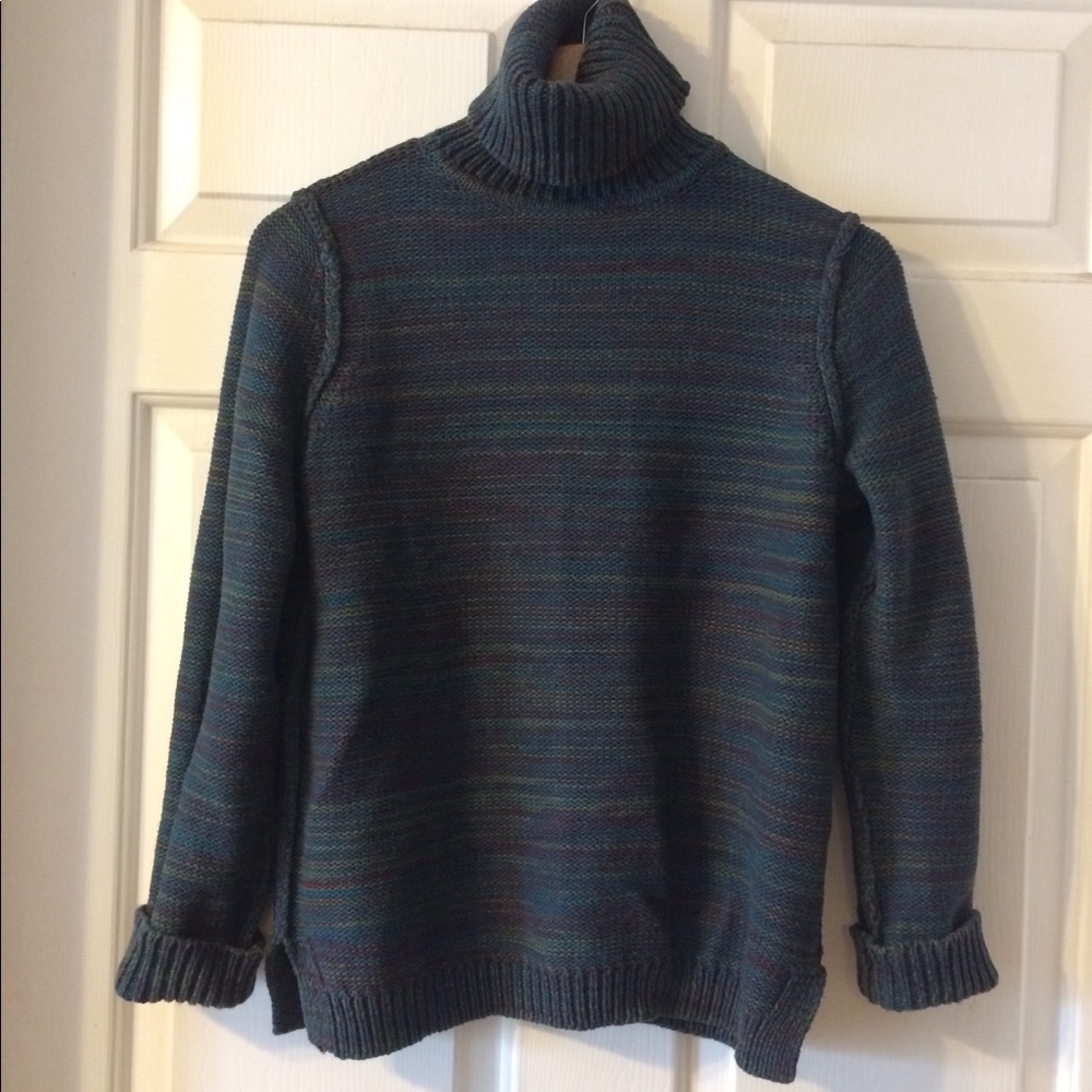 525 America cotton turtleneck sweater, S